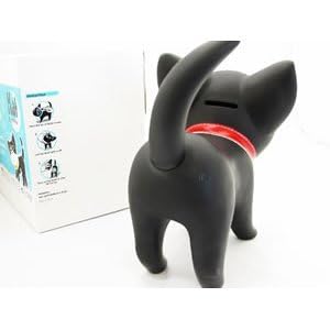 黒猫　クロネコ　猫　貯金箱　置き物 キャットバンカー　Katbanker Amazon.co.jp: キャット バンカー Kat Banker ソフビ 貯金箱 Semk